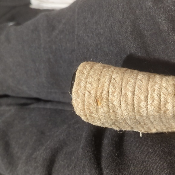 Charming Charlie "Ronat-13" Black Patent Leather Espadrilles Wedge Heel Size 8 - Picture 7 of 10